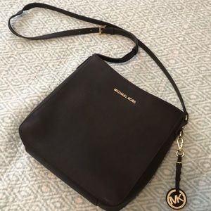 Michael Kors brown over the shoulder bag